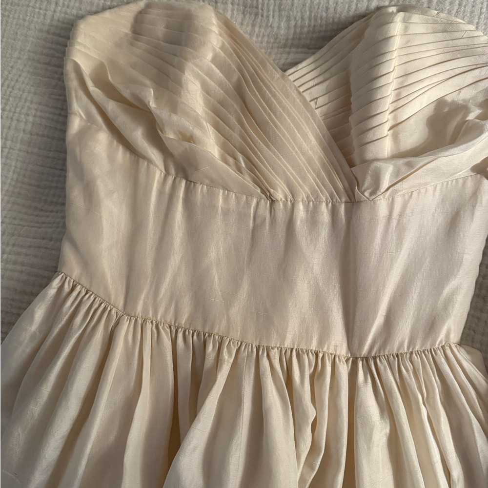Vintage boho wedding gown